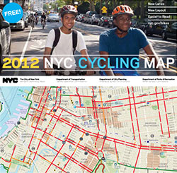 NYC official 2012 Cycling Map