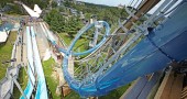 The Scorpion's Tail at Noah's Ark propels riders more than 50 feet per second. (Courtesy Wisconsin Dells Visitor and Convention Bureau)
