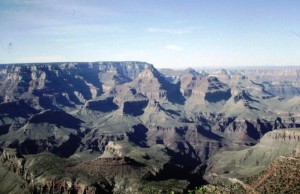 The layers of the Canyon show its geological history.