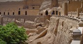 The Bezeklik, or Bizaklik, Thousand Buddha Caves in Turpan, China (©photocoen)