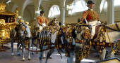 Gold State Coach, Royal Mews, London