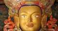Maitreya Buddha Statue in Thikse Gompa, Ladakh, India