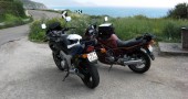 Two motorbikes in Sardinia