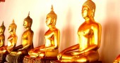 Wat Pho Buddhas, Thailand