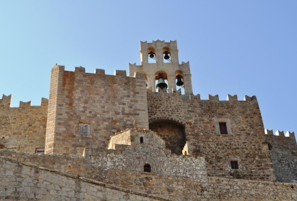 St. John's Monastery in Patmos, where St, John is said to have written "Revelations" in a nearby cave. 