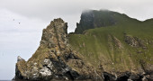 Steep headlands in Scotland's Outer Hebrides