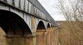 The cast iron and masonry work on the Pontcysyllte Aqueduct in Wales are more than 200 years old. (photo credit: Katherine Rodeghier c 2013)