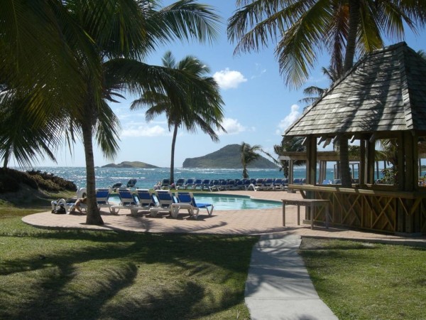 The "Harmony" side of Coconut Bay is the peaceful adults-only area.