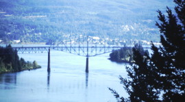 The Bridge of the Gods, where Strayed ended her hike, is where hikers cross from Oregon into Washington,.