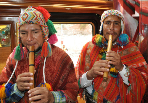 Andean musicians