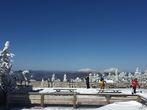 The view from Little Whiteface