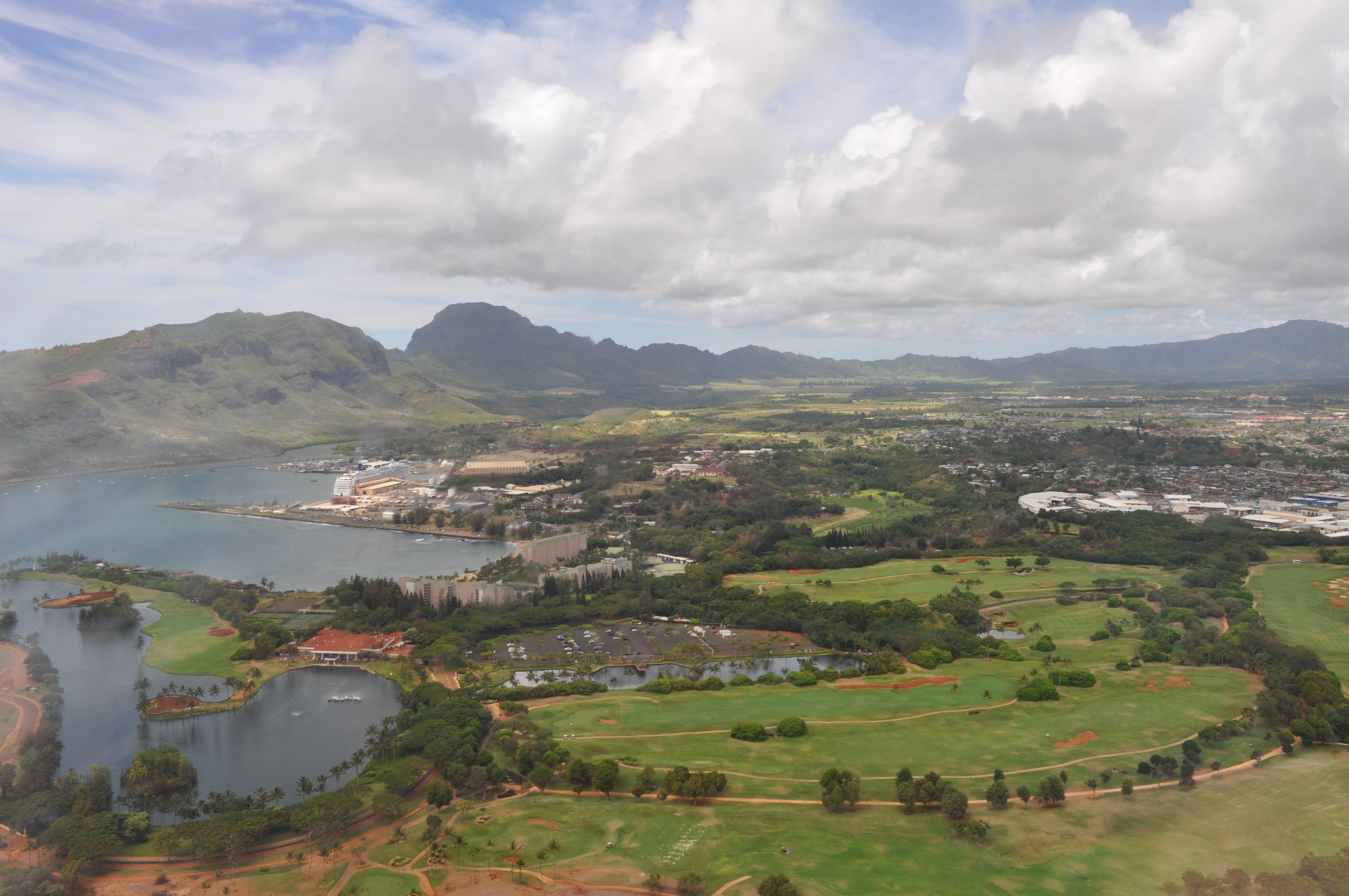 Flight-seeing by Helicopter over Kauai’s Jurassic Park Falls