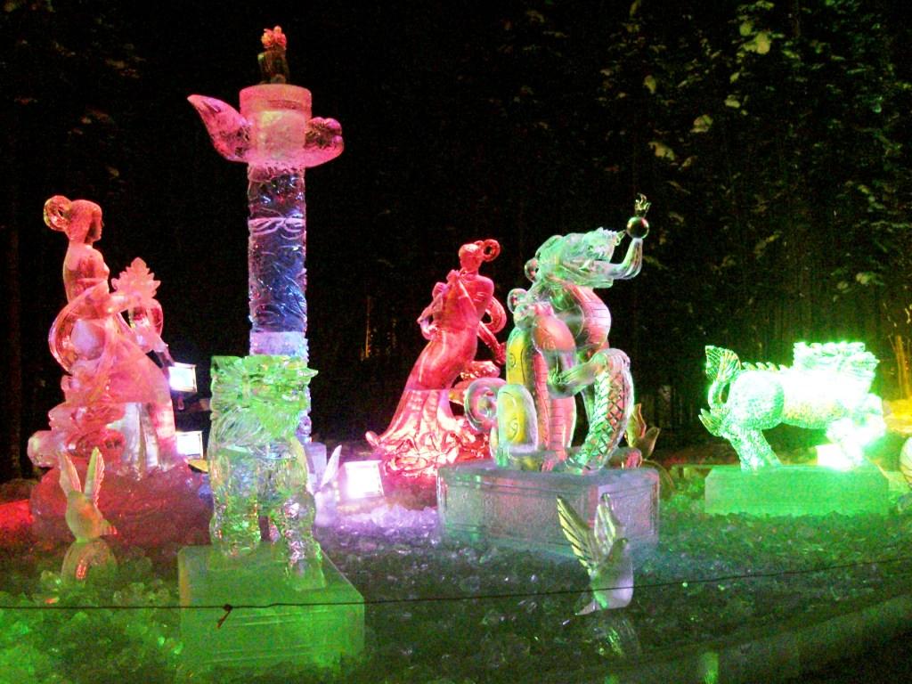 Ice Sculpting at Alaska’s World Ice Art Competition