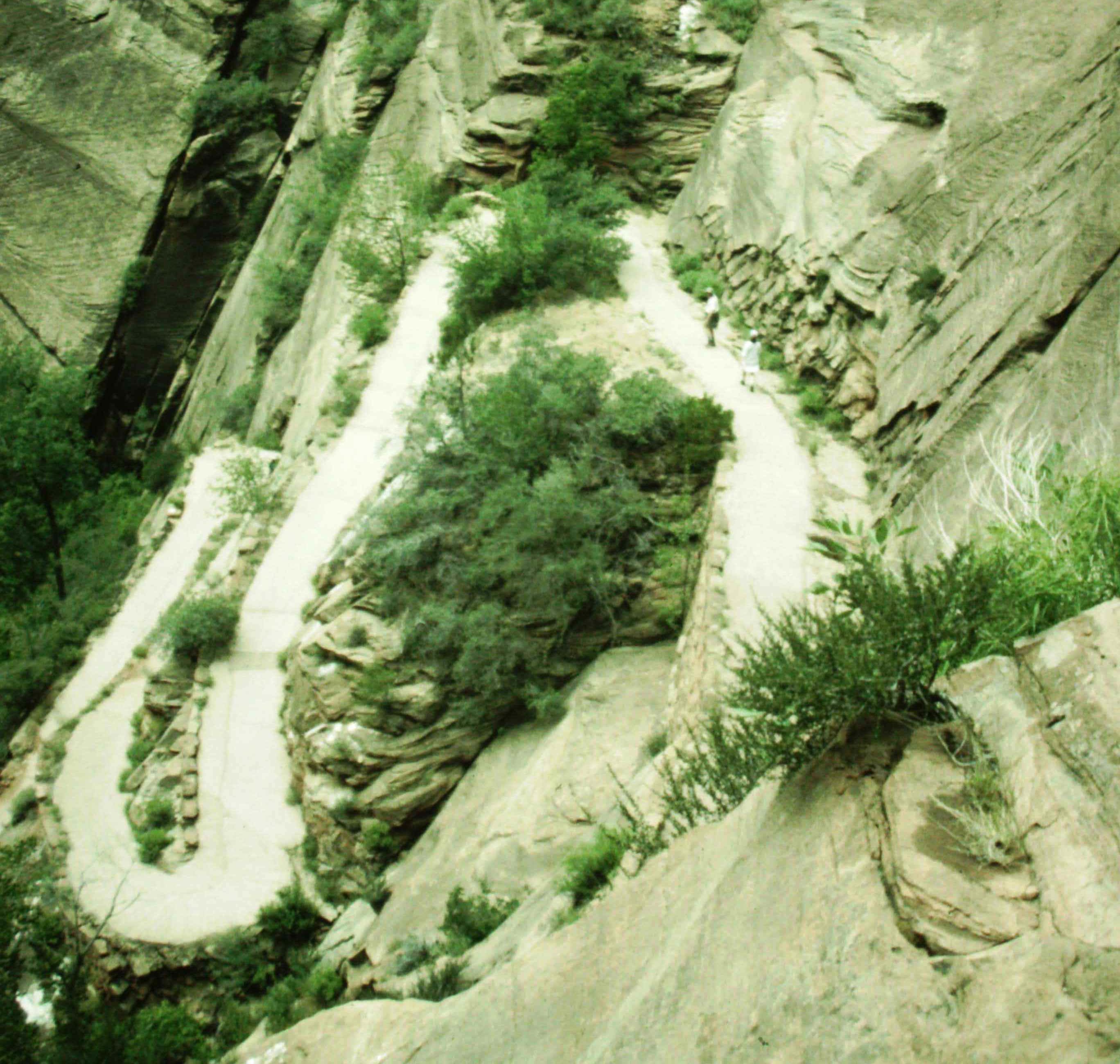 Hiking the Angels Landing Trail in Zion National Park, Utah