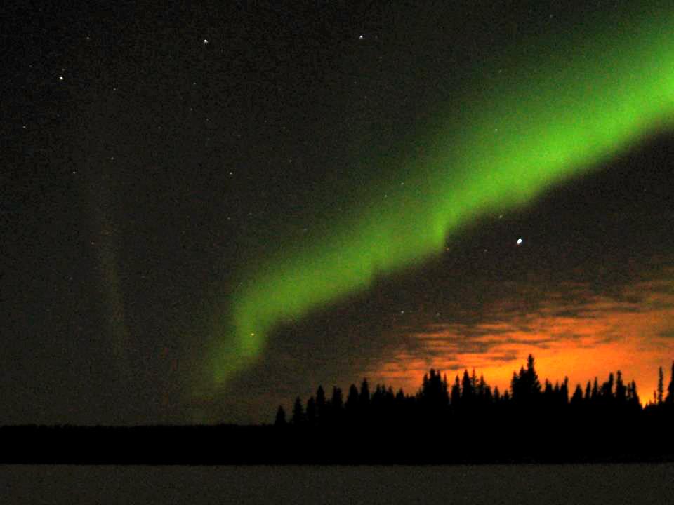 Chasing the Aurora Borealis in Bettles, Alaska
