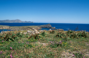 The sea at Lindos, Rhodes