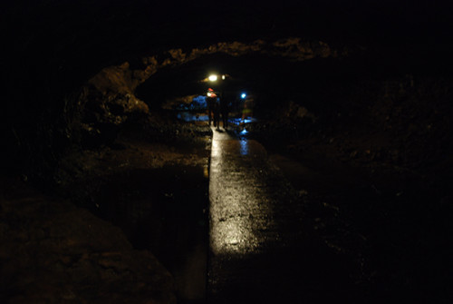 Deep inside Dance Hall Cave (Sandra Friend)