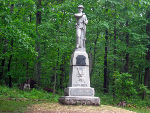 24th Michigan Monument
