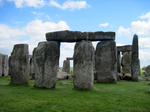 At Stonehenge